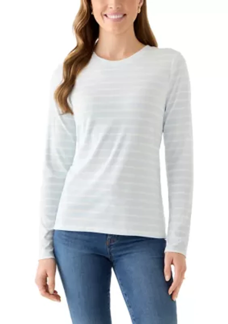 Women's Long Sleeve Crew Neck T-Shirt