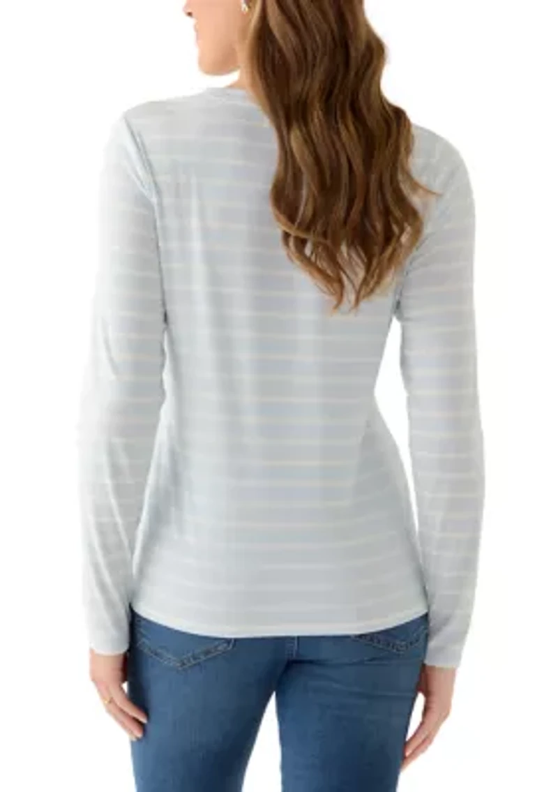Women's Long Sleeve Crew Neck T-Shirt