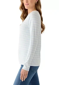Women's Long Sleeve Crew Neck T-Shirt