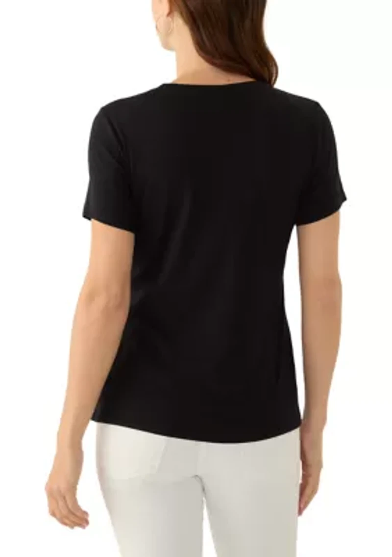 Women's Solid Essential T-Shirt