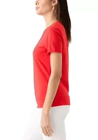 Women's Solid Essential T-Shirt