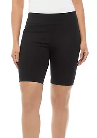 Petite Bermuda Pull On Shorts