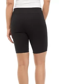 Petite Bermuda Pull On Shorts