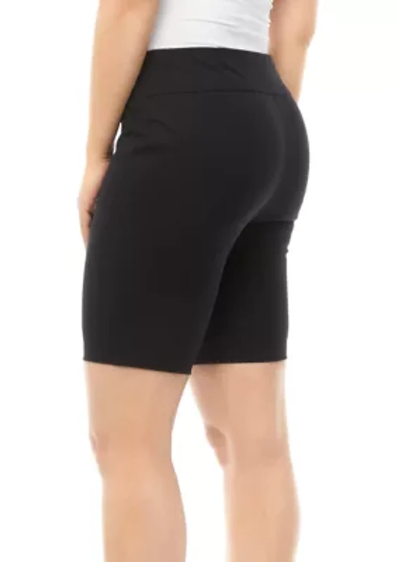 Petite Bermuda Pull On Shorts