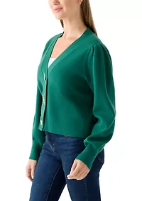 Petite V-Neck Cardigan