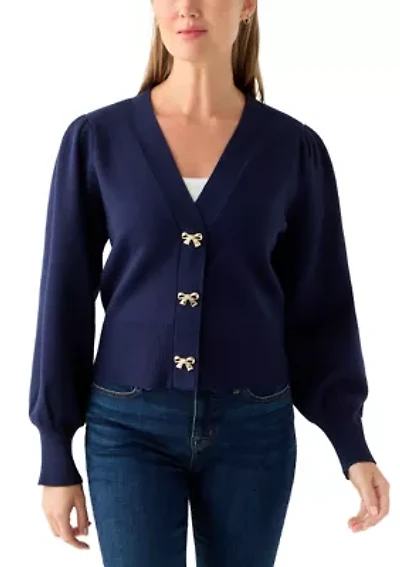 Petite V-Neck Cardigan