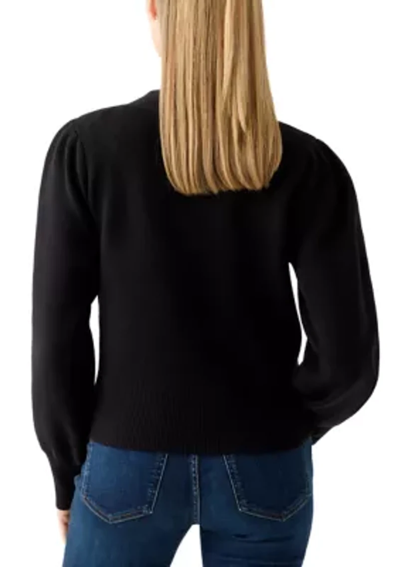 Petite V-Neck Cardigan