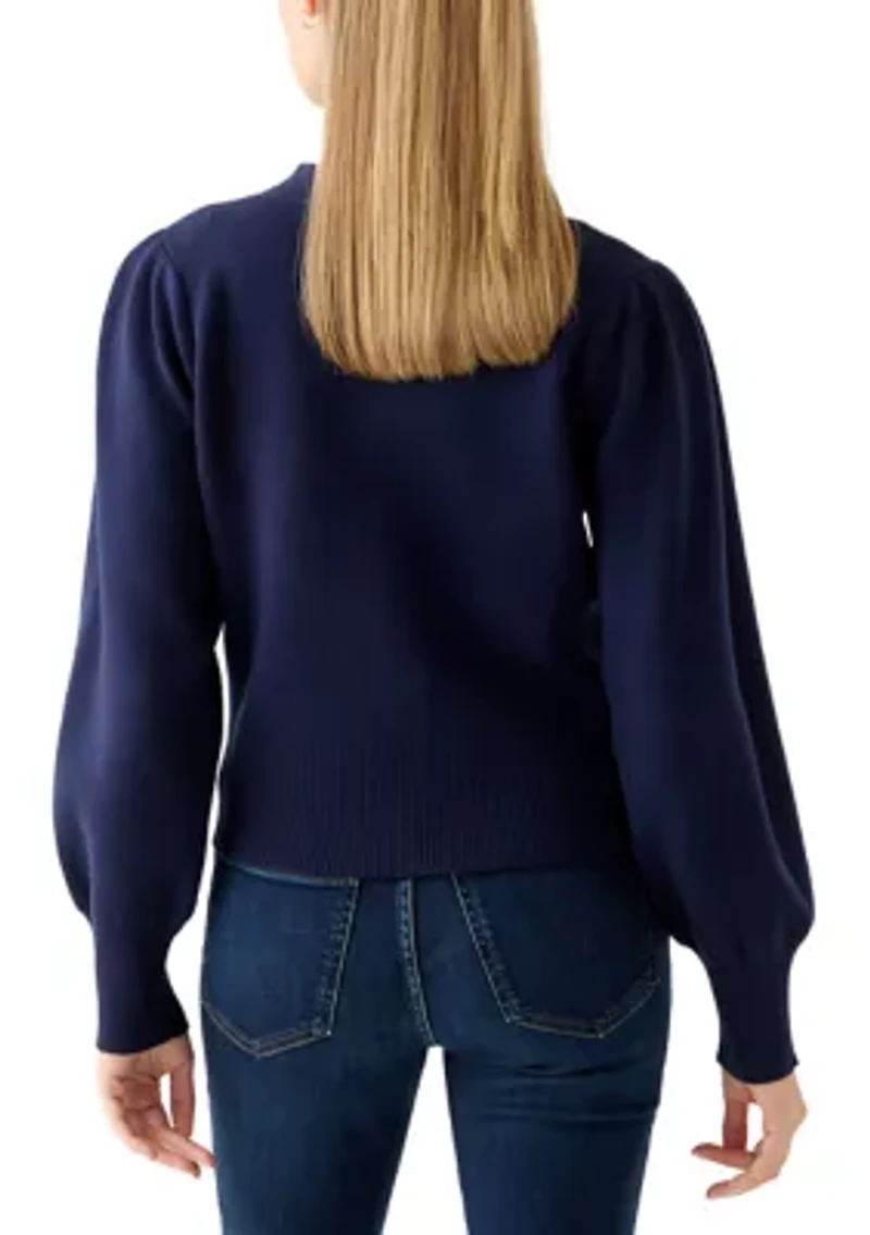 Petite V-Neck Cardigan