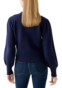 Petite V-Neck Cardigan