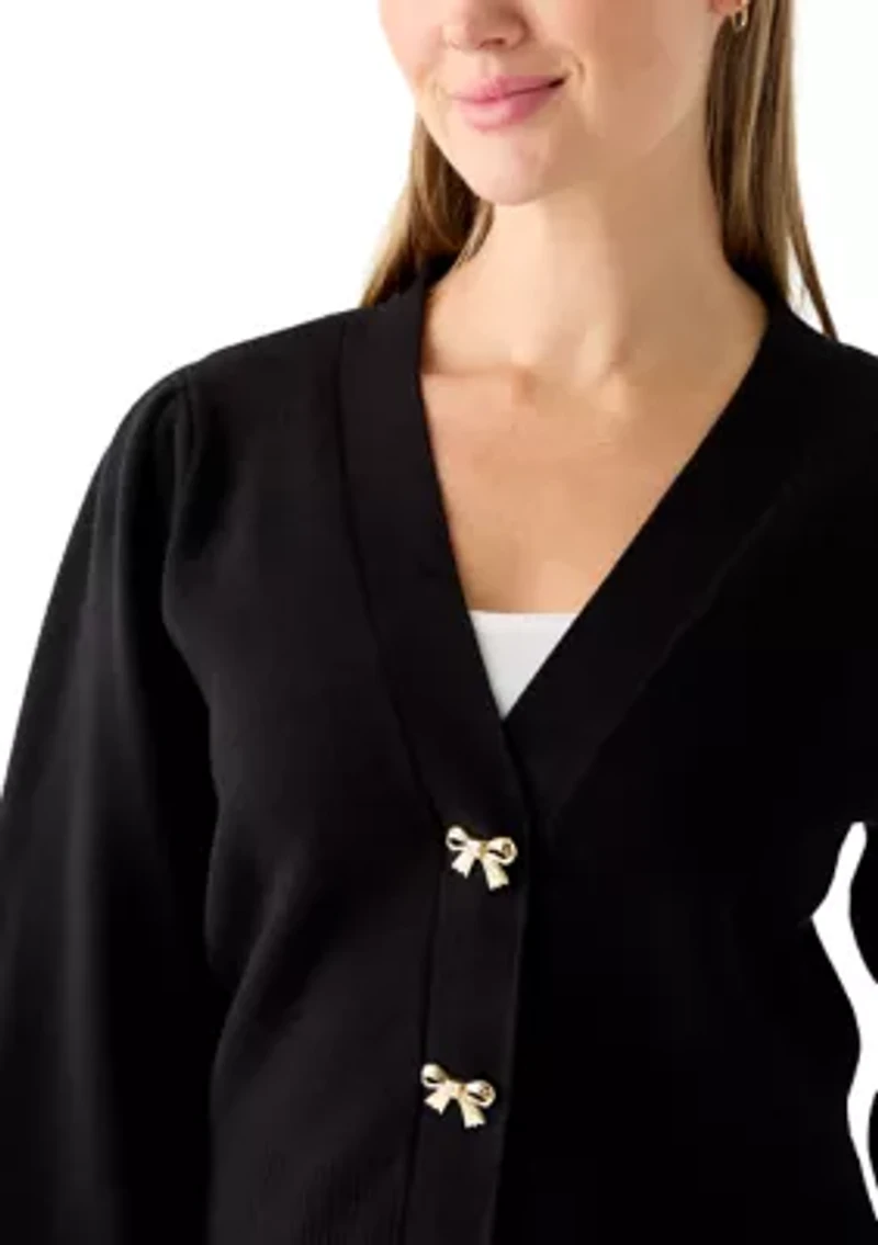 Petite V-Neck Cardigan