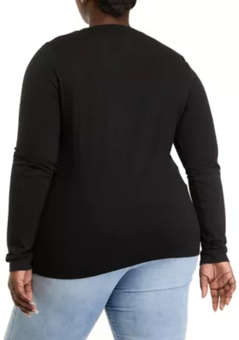 Plus Long Sleeve T-Shirt