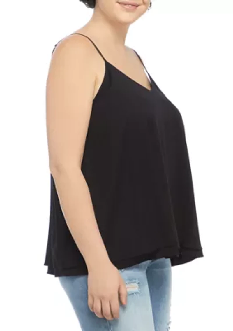 Plus Double Swing Cami