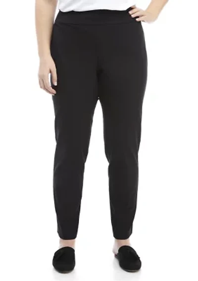 Plus Ashley Bi Stretch Pull On Pants