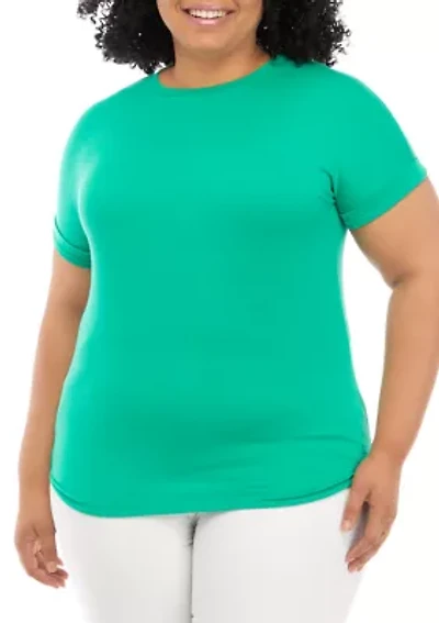 Plus Dolman Sleeve Tunic Top