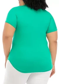 Plus Dolman Sleeve Tunic Top