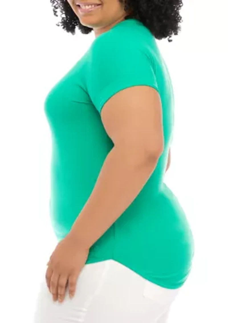 Plus Dolman Sleeve Tunic Top