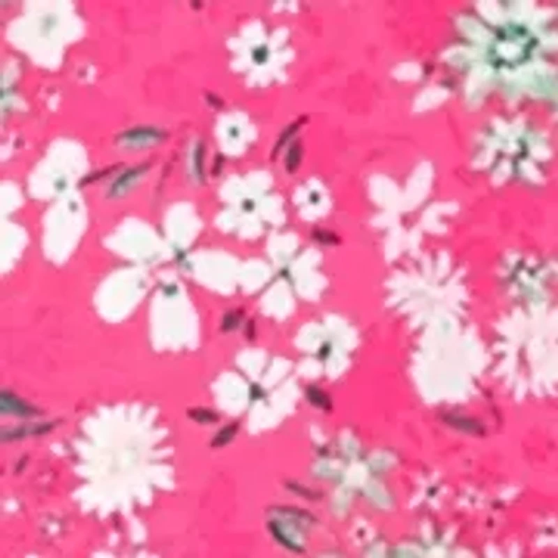 Plus Printed Blouson Sleeve Top