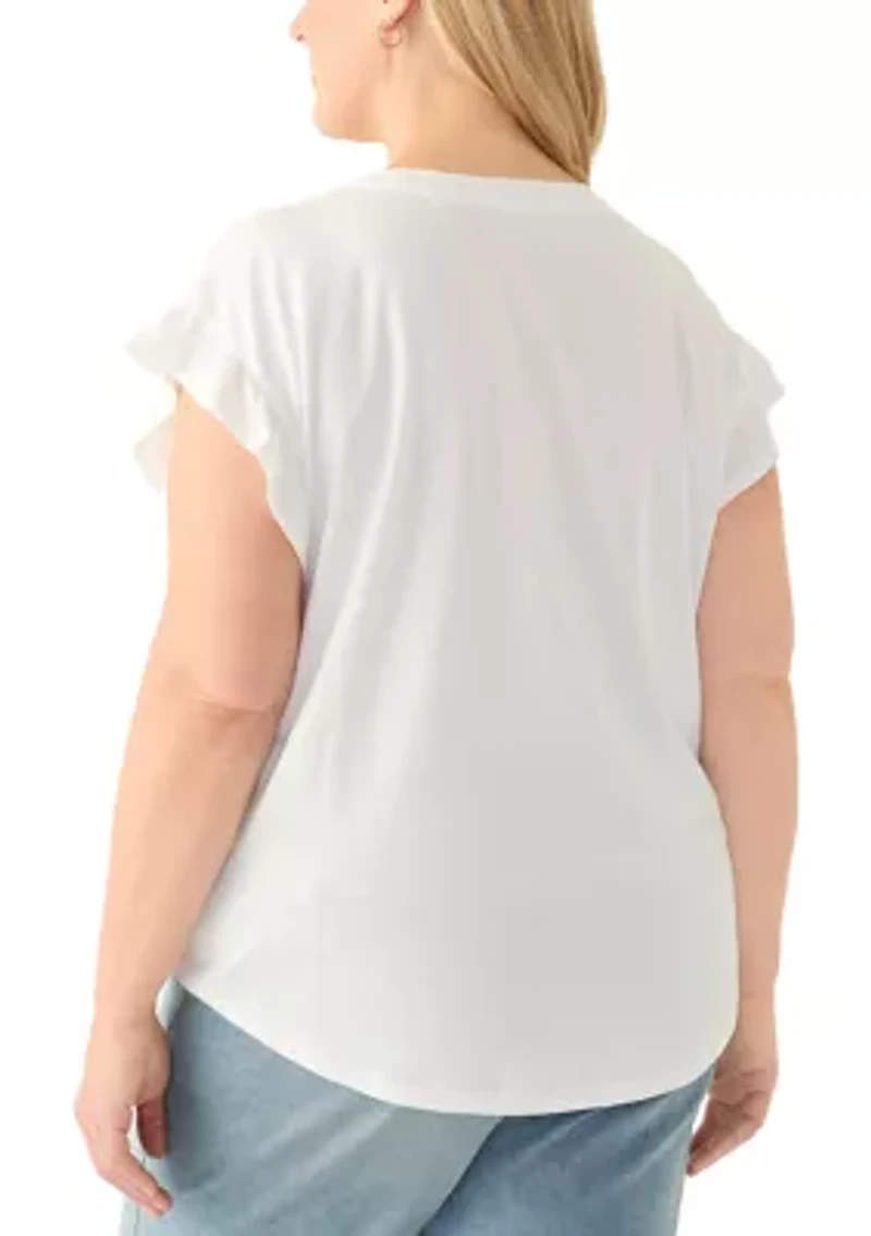 Plus Flutter T-Shirt