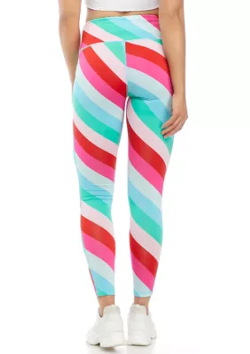 Women's Striped Leggings