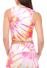 Juniors' Cropped Bra Tank