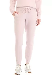 Women's Rhinestone Logo Cuffed Logger Pants