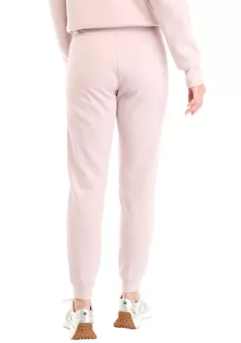 Women's Rhinestone Logo Cuffed Logger Pants