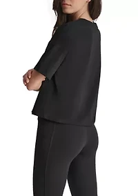 Plus Varsity Logo Graphic T-Shirt