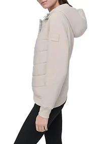 Lightweight Hybrid Full Zip Jacket