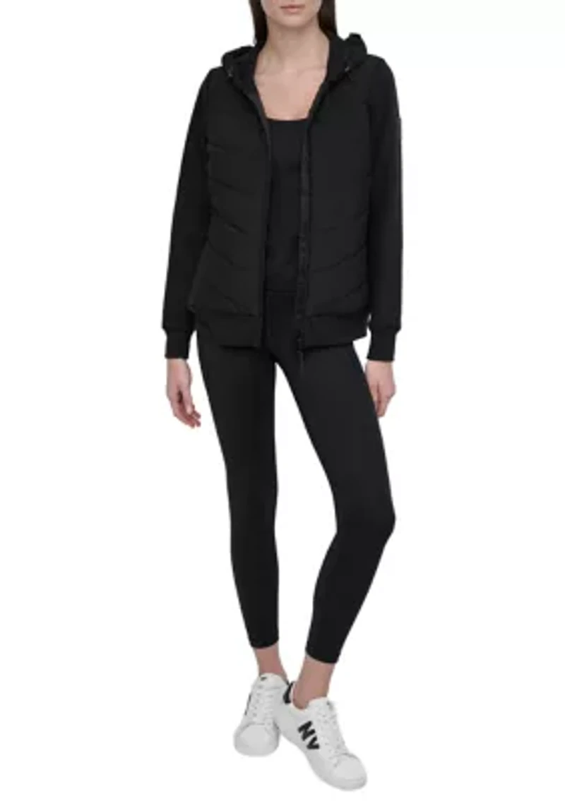 Lightweight Hybrid Full Zip Jacket