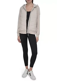 Lightweight Hybrid Full Zip Jacket