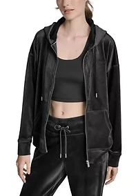 Full Zip Hoodie with HD Logo Embroidery