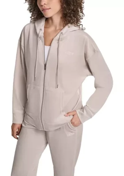 Full Zip Hoodie with HD Logo Embroidery