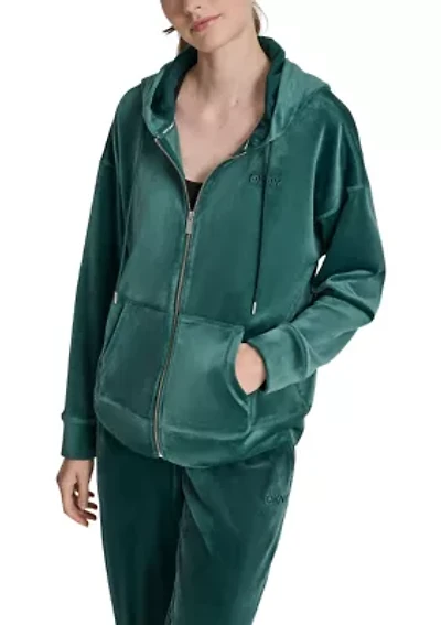 Full Zip Hoodie with HD Logo Embroidery