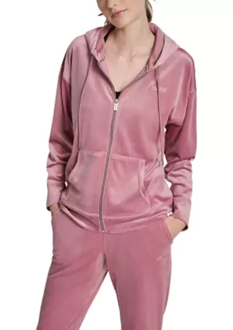 Full Zip Hoodie with HD Logo Embroidery