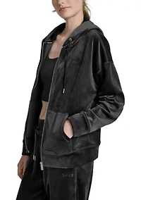 Full Zip Hoodie with HD Logo Embroidery