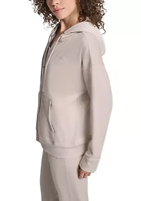 Full Zip Hoodie with HD Logo Embroidery