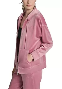 Full Zip Hoodie with HD Logo Embroidery