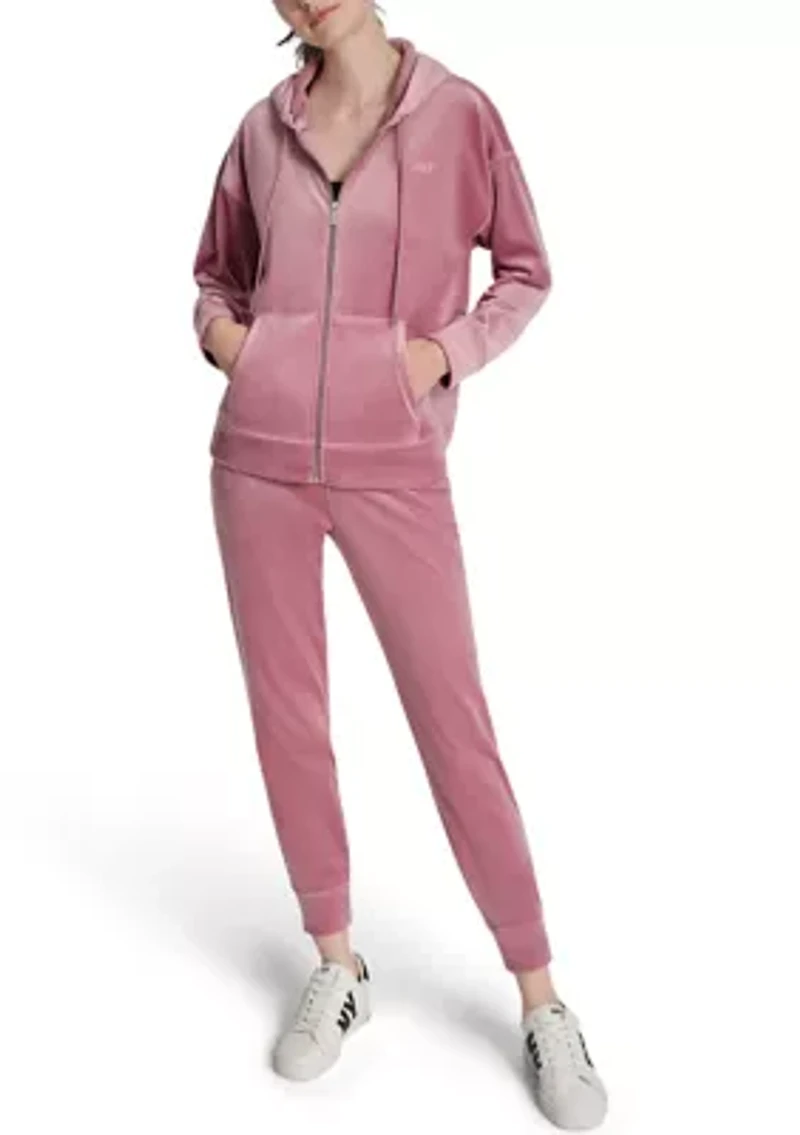 Full Zip Hoodie with HD Logo Embroidery