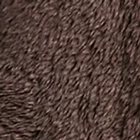 Women's Hooded Sherpa Jacket With Diamond Quilted Combo Piecing