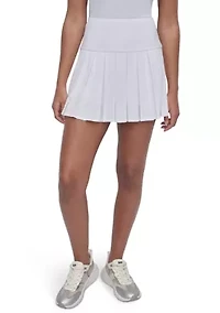 Court Pique Pleated Tennis Skort