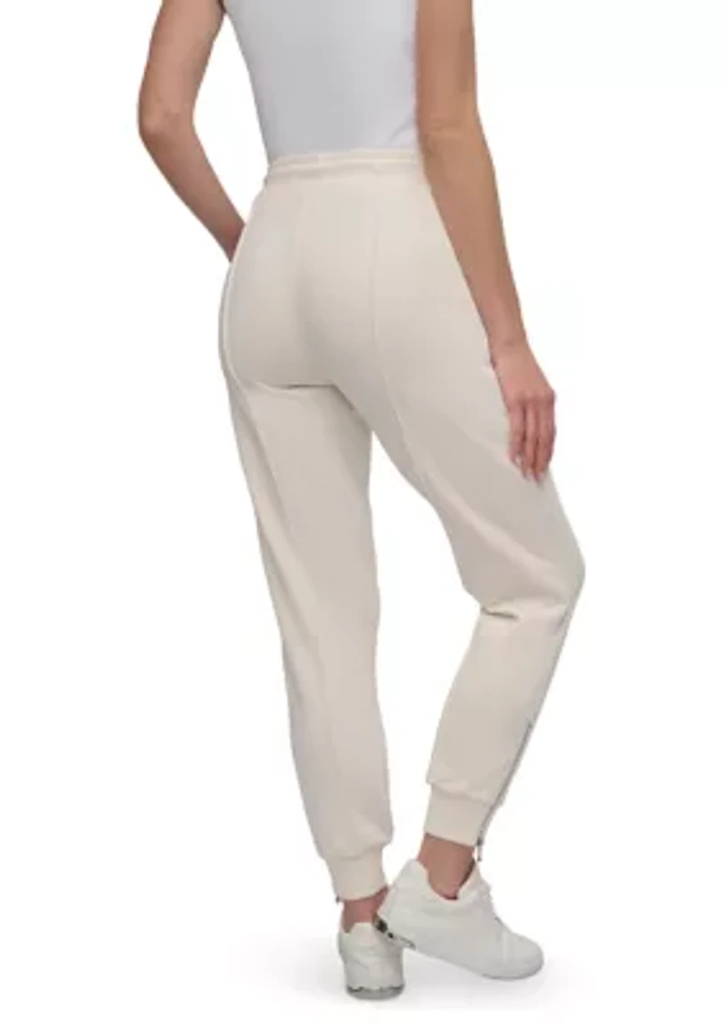 Joggers with Zipper Cuffs