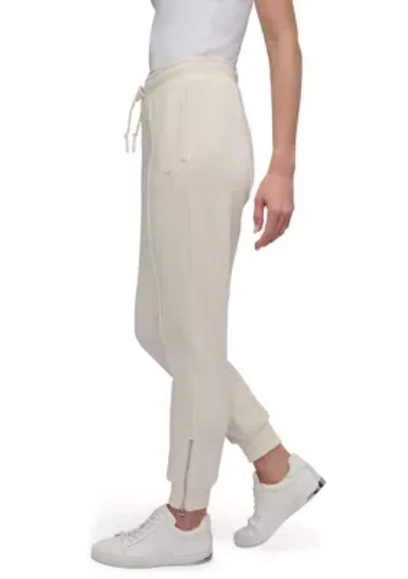 Joggers with Zipper Cuffs