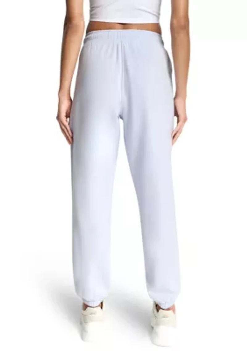 Varsity Embroidered Logo Relaxed Jogger with Pockets