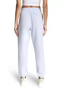 Varsity Embroidered Logo Relaxed Jogger with Pockets