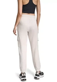 Embroidered Logo Slim Fit Cargo Jogger with Pockets