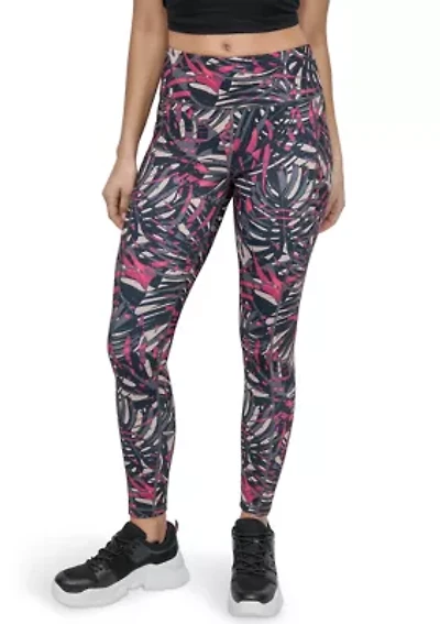 High Waist 7/8 Printed Leggings