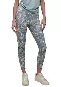 High Waist 7/8 Printed Leggings