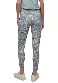 High Waist 7/8 Printed Leggings