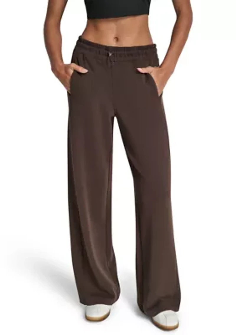 Women's Highline Ribbed High Waist Wide Leg Pants