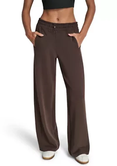 Women's Highline Ribbed High Waist Wide Leg Pants